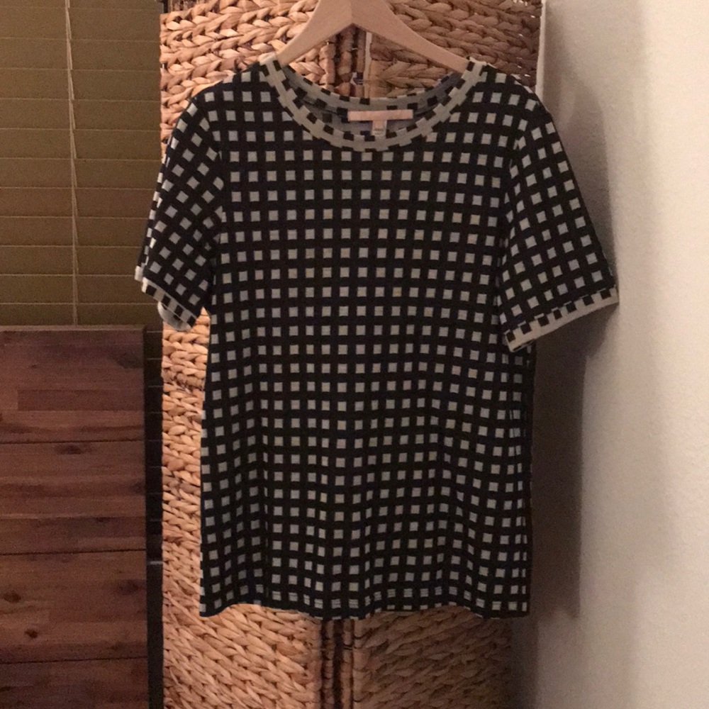 Anthropology black and white tee